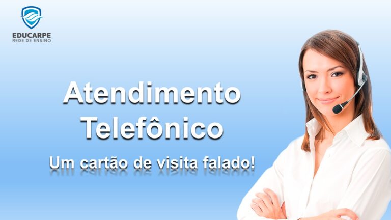 CURSO ATENDIMENTO TELEFÔNICO